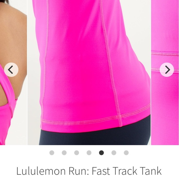 🍋HP🍋Lululemon pink fast track tank - Picture 5 of 14